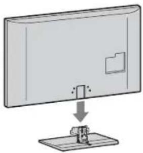 SONY Bravia KDL-52HX900 - Montering av bordsstativet - 1