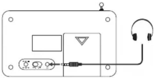MATSUI MDABB13E - Brug af høretelefoner - 1