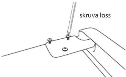 MATSUI M48TW18E - Ändra dörrens gångjärn - 3