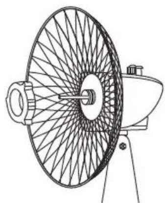 MATSUI MF303W - Lära känna fläkten - 6