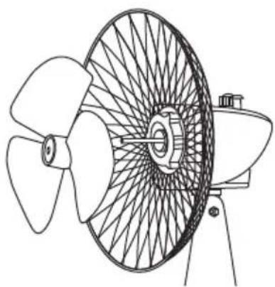 MATSUI MF303W - Gør dig fortrolig med ventilatoren - 7