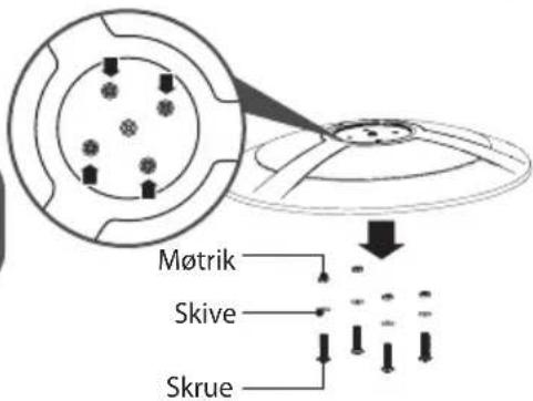 Møtrik Skive Skrue