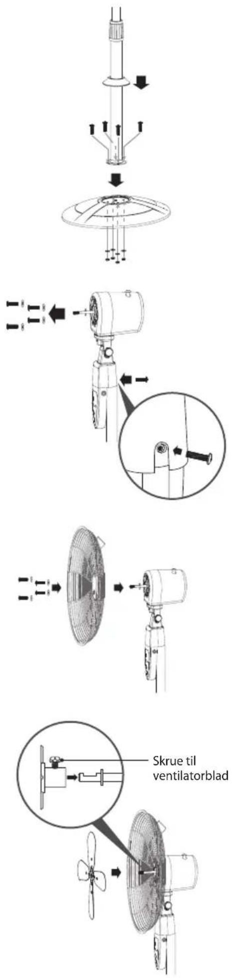 MATSUI MSF13SSRE - Samling af din ventilator - 6