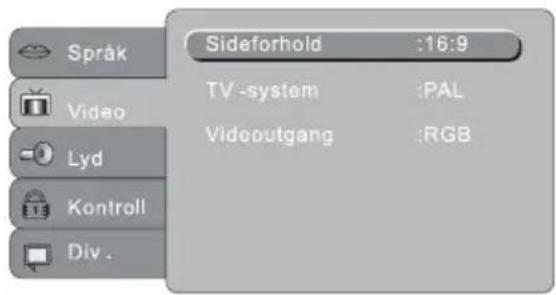 MATSUI M1DVD11E - Kople til en TV med en SCART-kabel - 2
