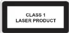 MATSUI M1DVD11E - Class 1 Laser Product - 1