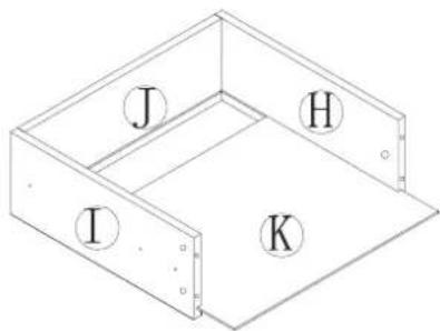 J H I K