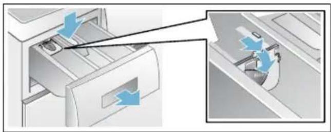 SIEMENS WM14T49EDN - Doseringsindsats til flydende vaskemidler - 1