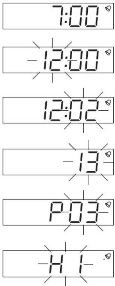 7:00 -12:00 12:02 -13 P.03 -4:1