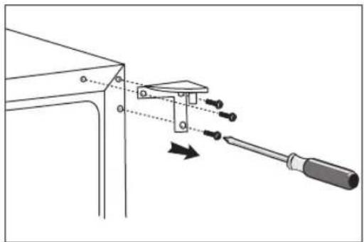 Logik LIWC18B1C17E - Reversing the Door Swing - 4