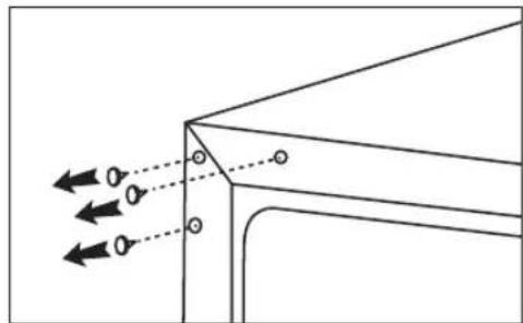 Logik LIWC18B1C17E - Oven avautumissuunnan vaihtaminen - 5