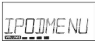 Logik LHFIP2010E - iPod MENU tilstand - 1