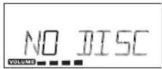 NO DISC VOLUME