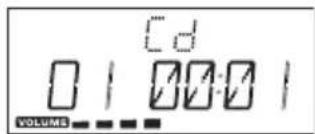 Cd 01 00:01 VOLUME
