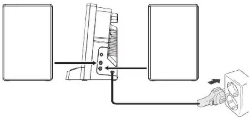Logik LHFIP3010E - Pistorasiaan liittäminen - 1