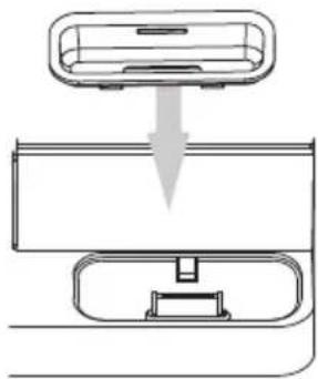 Logik LHFIP3010E - Inserting the iPod and Selecting iPod Mode - 1
