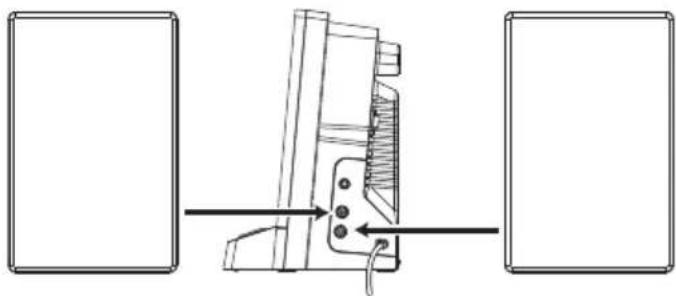 Logik LHFIP3010E - Høyttalertilkoblinger - 1