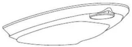 Simple line drawing of a boat hull (no text or symbols)