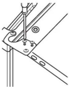 Technical line drawing of a mechanical bracket or clamp assembly (no text or symbols).