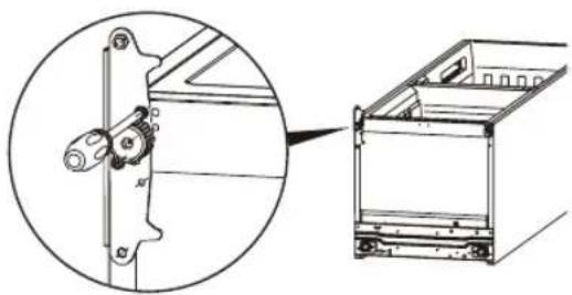 Logik LNF185W18E - Oven kääntymissuunnan vaihtaminen - 9