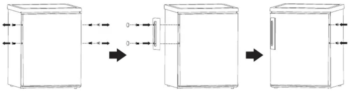 Logik LUF55W17E - Montera dörrhandtaget - 2