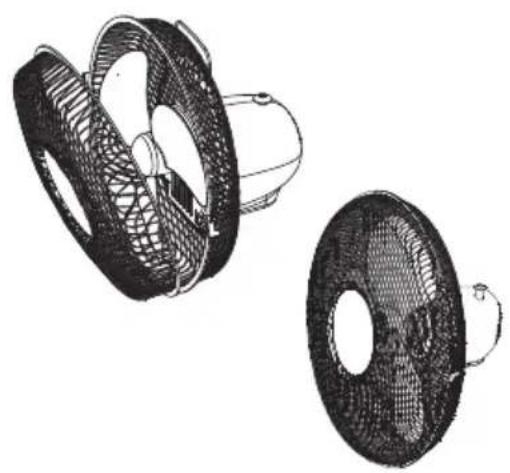 Logik L23WDF17E - Samling af din ventilator - 4
