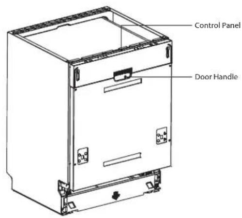 Control Panel Door Handle