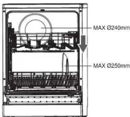 Logik LID45W16N - Nedre kurv - 1