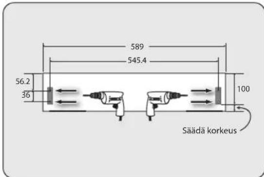 589 545.4 56.2 36 100 Säädä korkeus