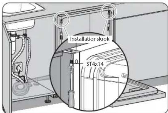 Installationskrok ST4x14