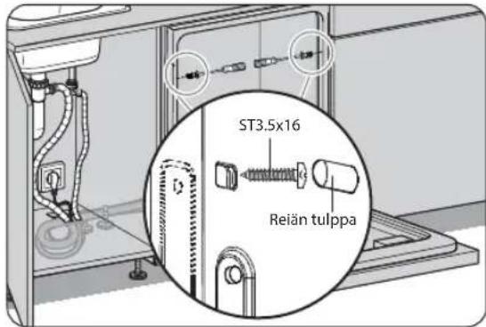 ST3.5x16 Relän tulppa