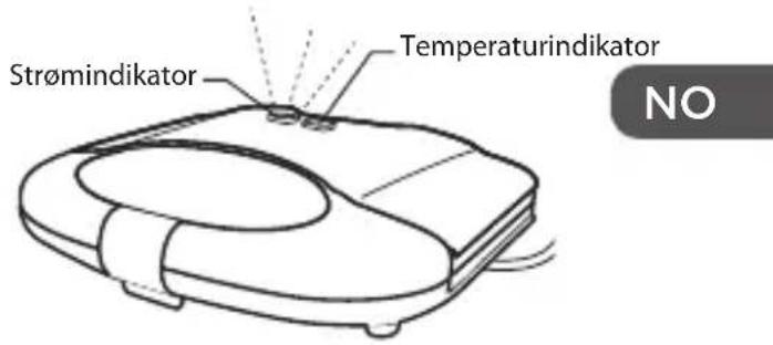 Strøminderator Temperaturindikator NO