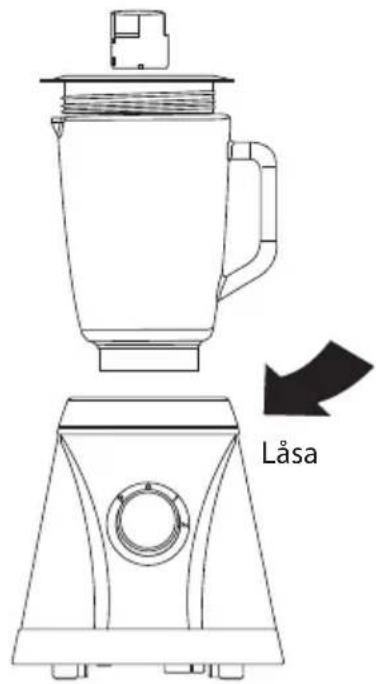 Logik L100BR16E - Fäst tillbringaren på basenheten - 2