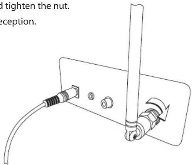 d tighten the nut. ception.