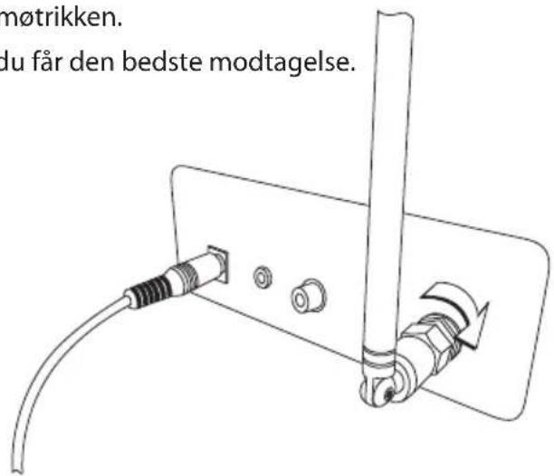 møtrikken. du får den bedste modtagelse.
