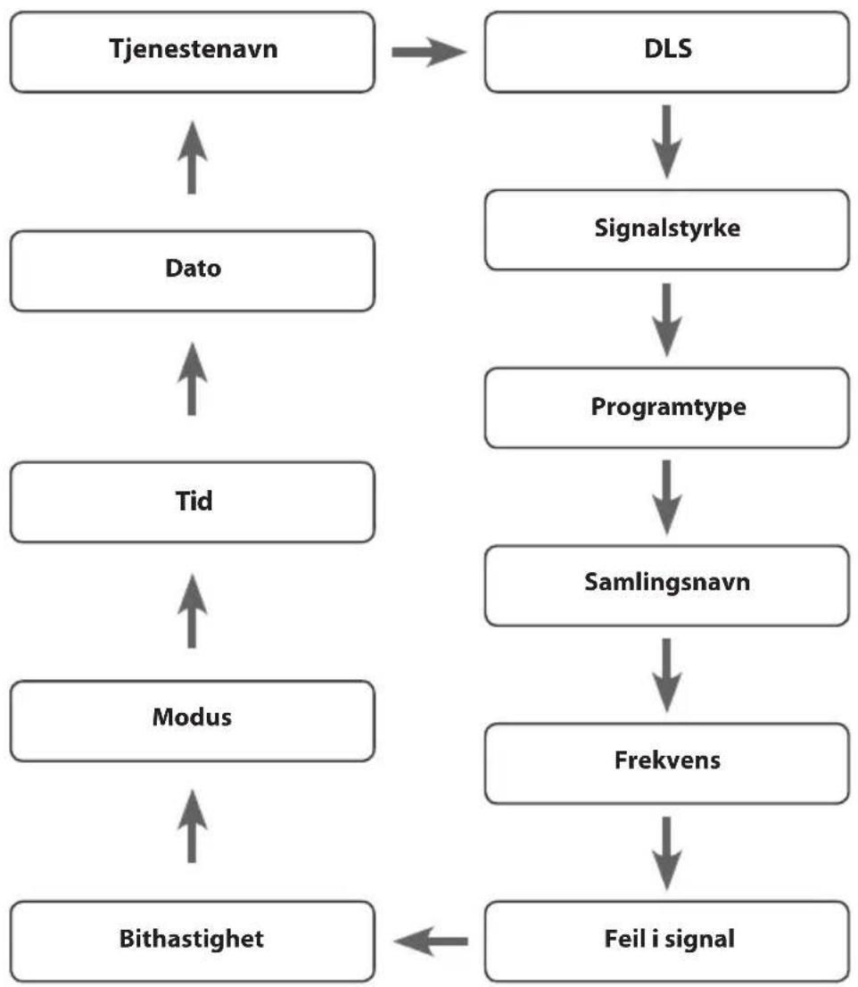 Sandstrøm S1iPBTDW12E - DAB-visningsmoduser - 1