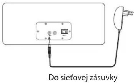 Do sieťovej zásuvky