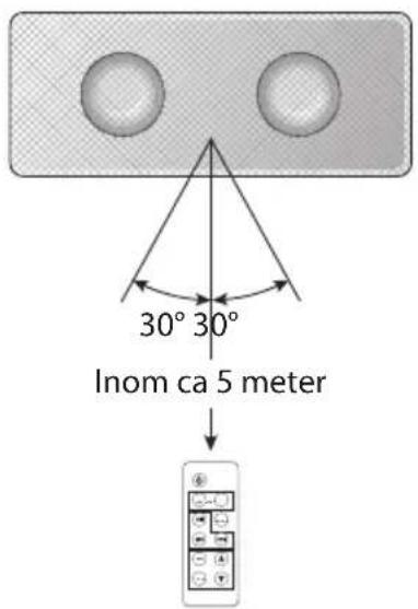 30° 30° Inom ca 5 meter