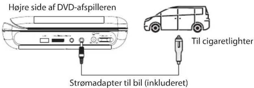 Sandstrøm S74PD11E - Sådan brug strømadapteren til bil (til brug i bilen) - 1