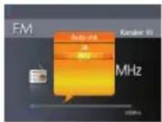 FM Auto jack Kanaler 10 MHz