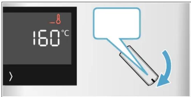 NEFF B5ACM7HN0S - Indstille ovnfunktion og temperatur - 2