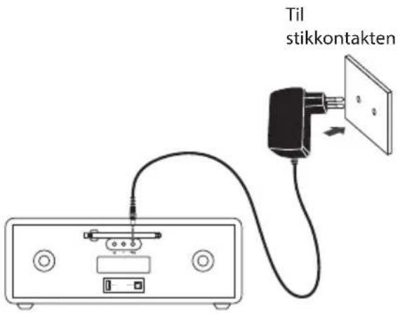 Til stikkontakten