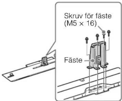 Skruv för fäste (M5 x 16) Fäste