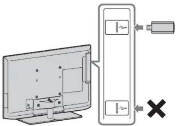 SONY Bravia KDL-40HX723 - Förbereda ett trådlöst LAN - 1