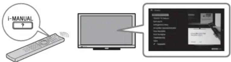SONY Bravia KDL-40HX723 - Efter att du ställt in din BRAVIA-TV och lärt dig de grundläggande funktionerna med hjälp av den här bruksanvisningen hittar du mer utförliga beskrivningar av TV:ns funktioner i den inbyggda bruksanvisningen (i-Manual). - 1