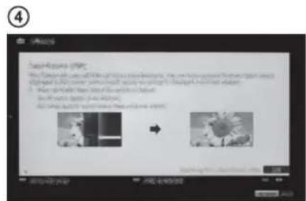 SONY Bravia KDL-40NX721 - Sådan vælges punkter i i-Manual - 2