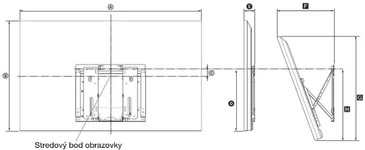 A B C D E F G H Stredový bod obrazovky