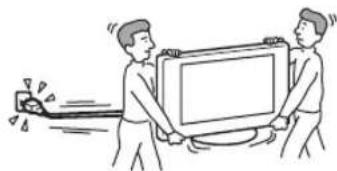 SONY Bravia KDL-32P2520 - Netledning - 1