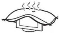 SONY Bravia KDL-32P2520 - Ventilation - 1