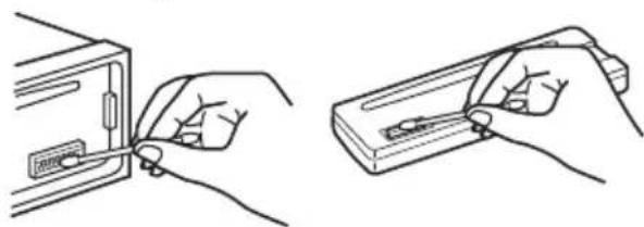 SONY CDX-S22S - Liitinten puhdistaminen - 1