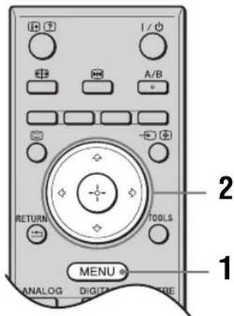 1 / A/B RETURN TOOLS MENU ANALOG DIGITAL CRE 2